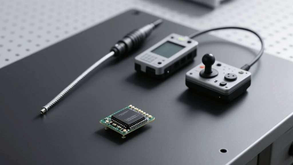 Основные компоненты технического видеоэндоскопа