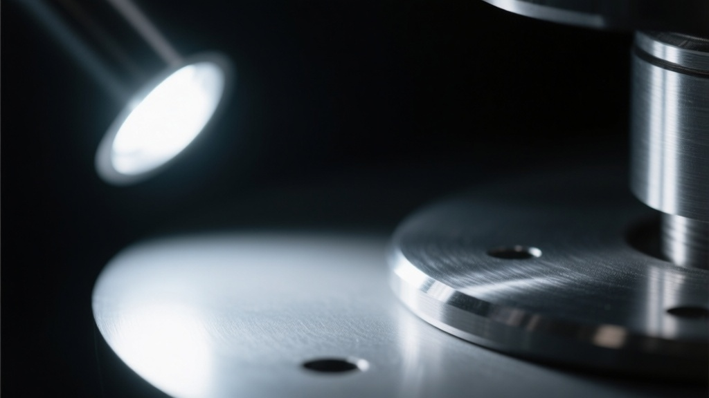 Контрастное изображение металла, символизирующее видимые и скрытые дефекты