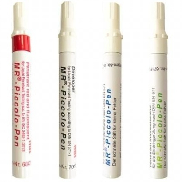 Комплект из пенетрантов, очистителя и проявителя в MR Фломастеры Piccolo-Pen Комплект из пенетрантов, очистителя и проявителя в MR Фломастеры Piccolo-Pen