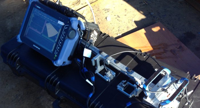 Автоматизированный ультразвуковой контроль прибором OmniScan и фазированными антенными решетками Olympus