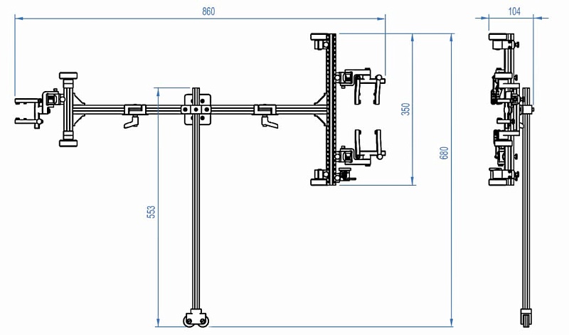 Сканер для контроля фланцев R29