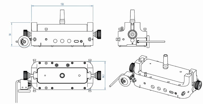 Водяной сканер для композитов R32W