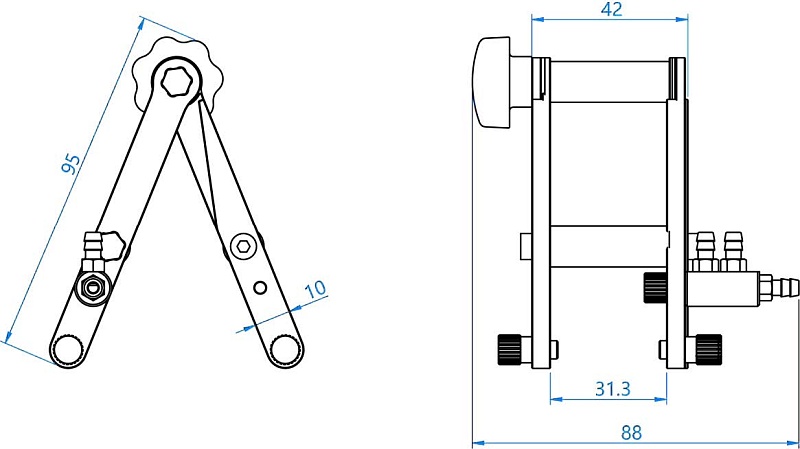 Микро TOFD сканер R22